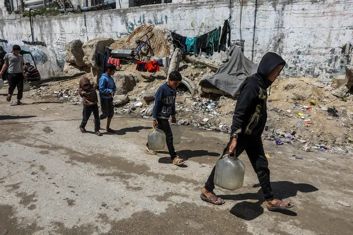 L’eau "arme punitive" d'Israël contre les Palestiniens, dénonce MSF