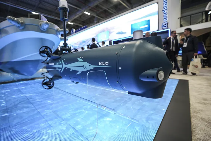 Türkiye's TUFAN kamikaze USV makes first launch at marine tech festival