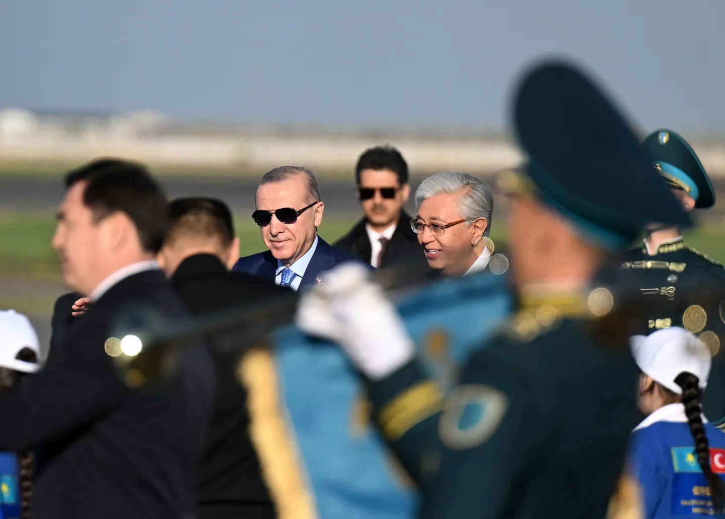 جۇمھۇر رەئىس ئەردوغان قىرغىزىستانغا يېتىپ باردى