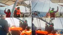 Israel ataca parte de Flotilla Global Sumud y arresta a 100 activistas, pero misión hacia Gaza sigue