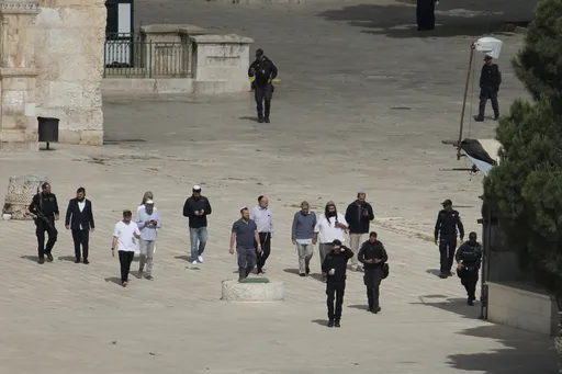 Hundreds of illegal Israeli settlers storm Al-Aqsa Mosque under police protection