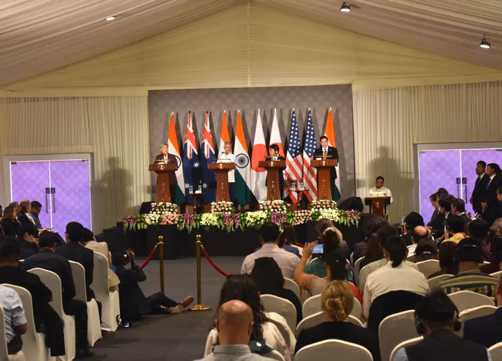 नई दिल्ली में क्वाड विदेश मंत्रियों की बैठक, हिंद-प्रशांत और क्षेत्रीय सुरक्षा पर होगी चर्चा