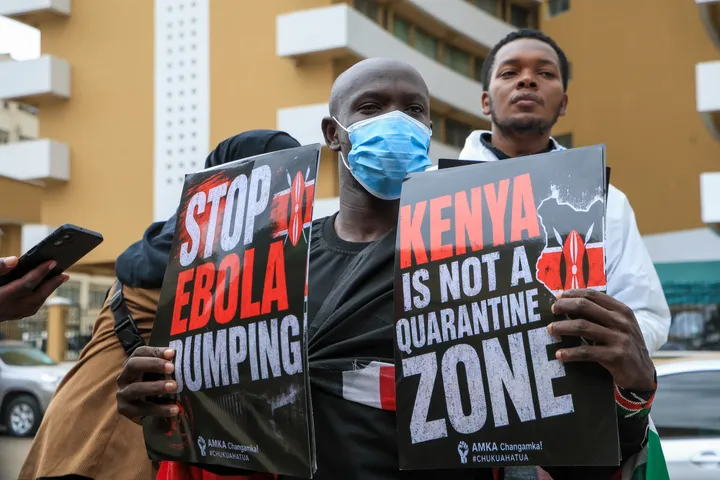 Kenyan president defends US-run Ebola facility as court prolongs suspension