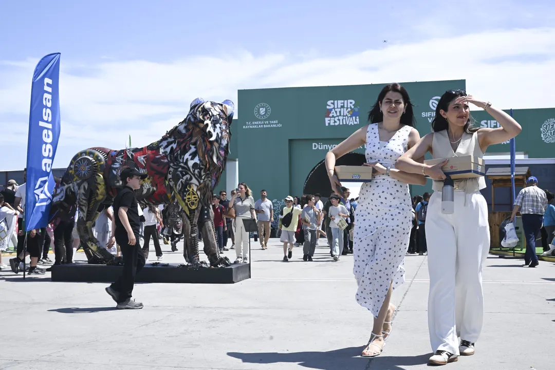 Il Festival Zero Rifiuti continua presso l'Aeroporto Ataturk