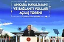 د تورکیې په پلازمینه انقره کې یو نوی هوايي ډګر پرانیستل شو.