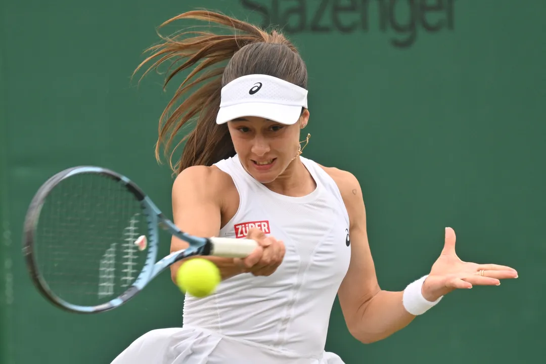 Turk tennischi Zeynep So'nmez Uimbldonda Falastinni qo‘llab-quvvatladi