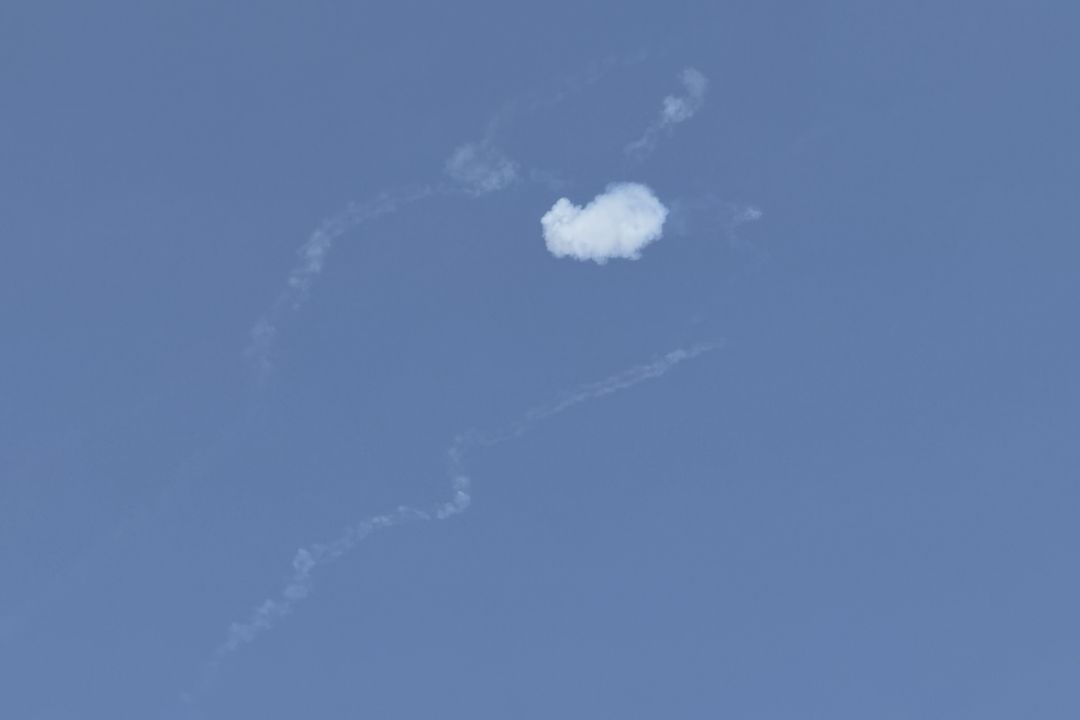Qatar's Air Defense Systems respond to Iranian retaliatory missiles