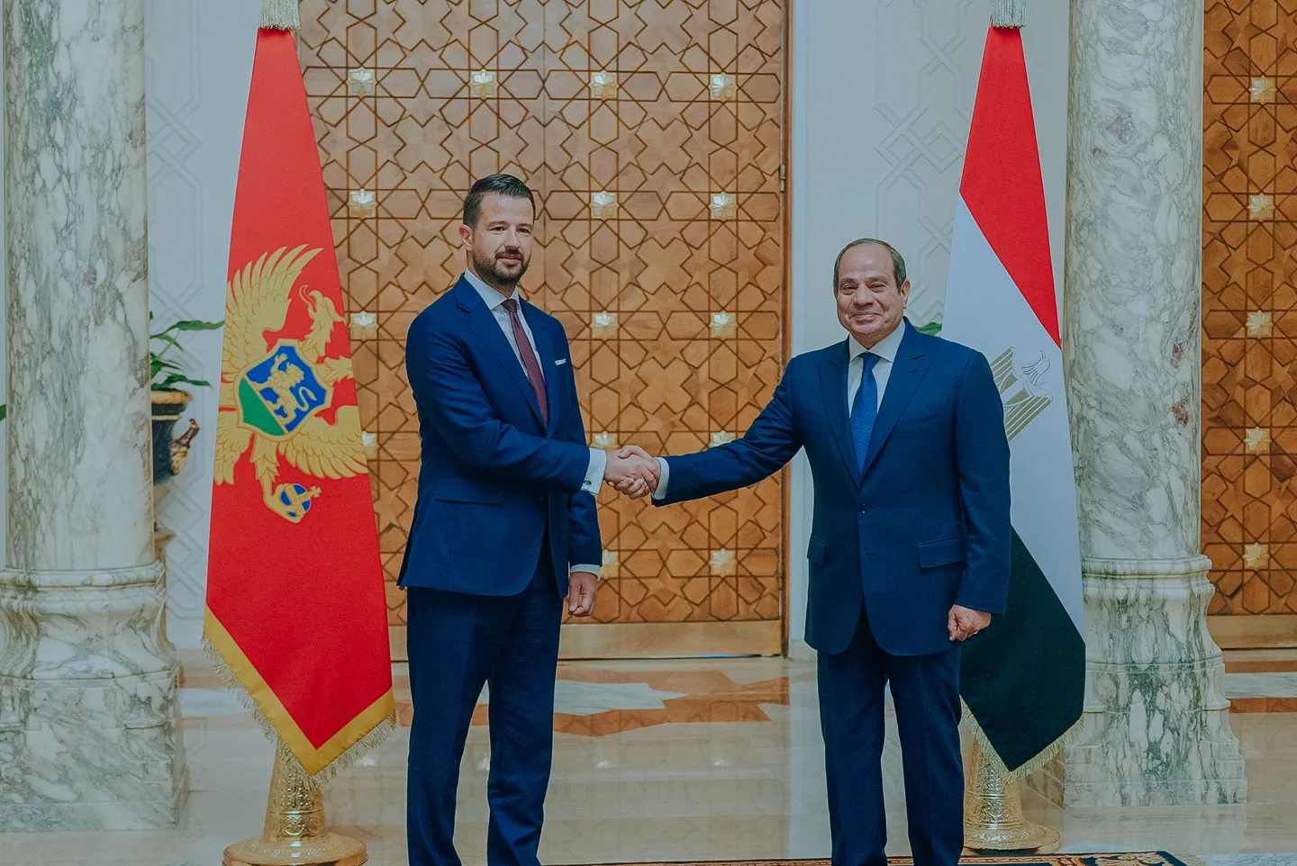 Crna Gora otvara ambasadu u Egiptu, Milatović i El-Sisi najavili jačanje ekonomskog partnerstva