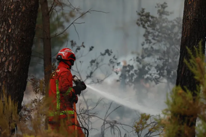 Incendie en Gironde: les pompiers désormais “maîtres du feu”