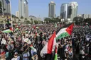 Demonstran di Jakarta gelar aksi solidaritas untuk Gaza, serukan penghentian serangan Israel