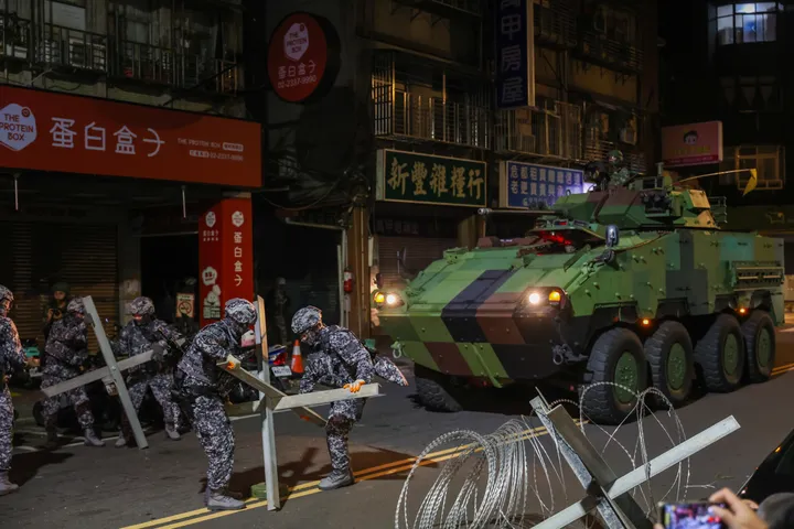 China dismisses Taiwan military drill as 'wasteful charade'