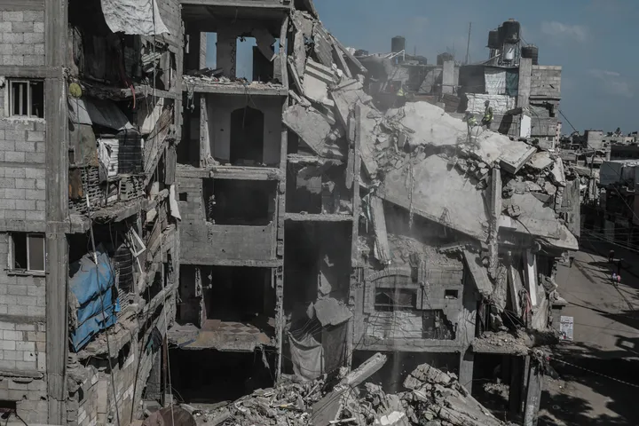 La ONU alerta que Israel podría borrar pruebas del genocidio al retirar los escombros de Gaza
