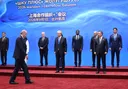 Президент Ердоған ШЫҰ Мемлекет басшыларының саммитінде отбасылық суретке түсу рәсіміне қатысты