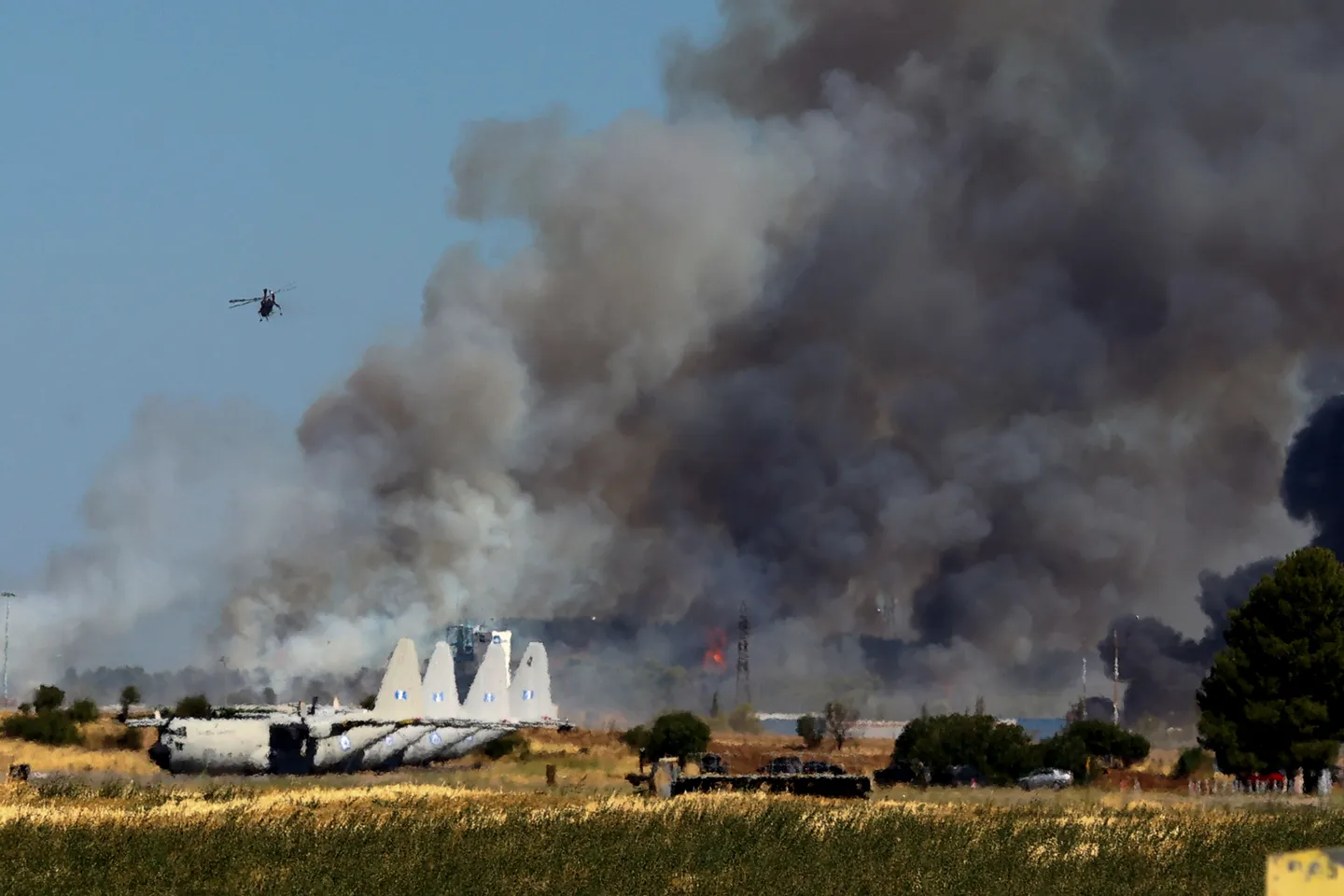 Greek F-4 jet crashes during air show near Athens