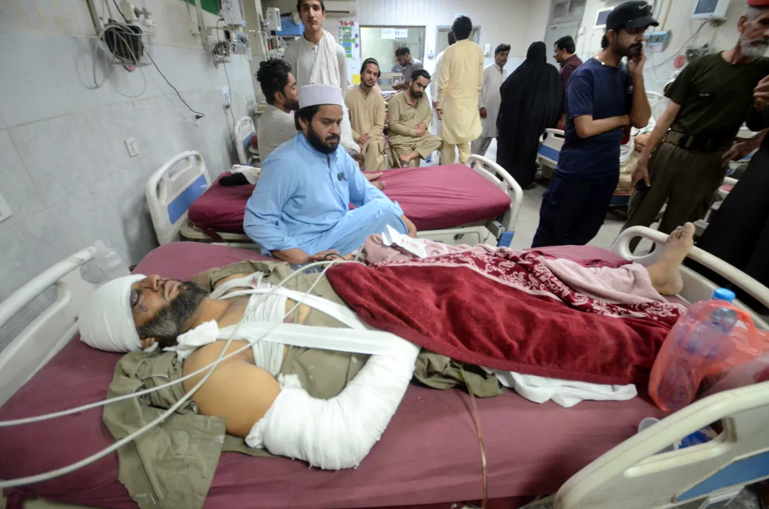 په پاکستان کې د جومات ترڅنګ چاودنه کې د وژل شویو کسانو شمېر ۲۳ ته لوړ شو