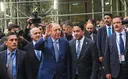 Президент Ердоған Нью-Йорктегі Түрік үйіне келгенде өзін күтіп тұрған халықпен кездесті
