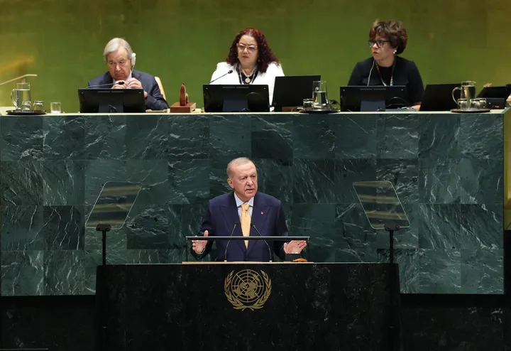 Erdogan a UNGA: Gaza ce sansanin tsare mutane mafi muni da rashin tausayi da abin kunya a zamaninmu