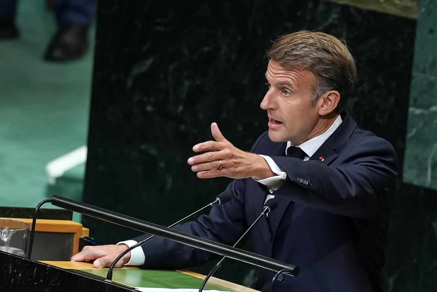 Франция президенті Макрон Газадағы жағдайдың баршаға ұят екенін айтты
