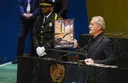 À l'ONU, le président iranien se dit victime du "terrorisme" américain