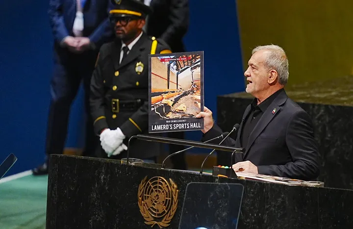 À l'ONU, le président iranien se dit victime du "terrorisme" américain