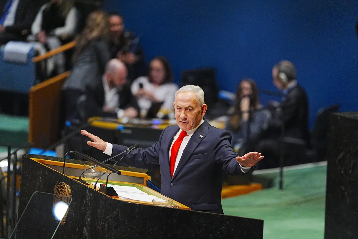 Netanyahu centra su discurso ante ONU en atacar a sus críticos, mientras crece su aislamiento global