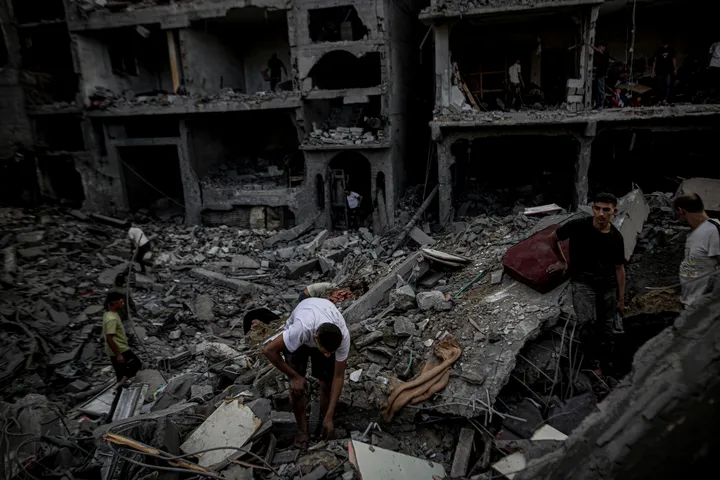 Gaza: au moins sept Palestiniens tués et une douzaine d’autres blessés dans des frappes israéliennes