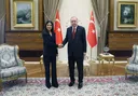 Prezident Ərdoğan Özbəkistan Prezident Administrasiyasının rəhbəri Mirziyoyevanı qəbul edib
