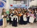 Türkiyə Dəyanət Vəqfi Kərkükdə ehtiyac sahibi yetimlərə geyim və məktəb ləvazimatı dəstəyi göstərib