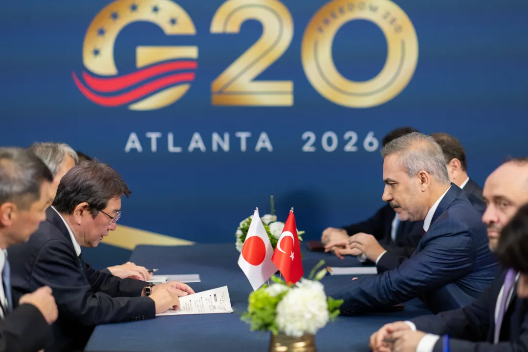 Hakan Fidan está nos EUA para reunião dos ministros dos Negócios Estrangeiros do G20