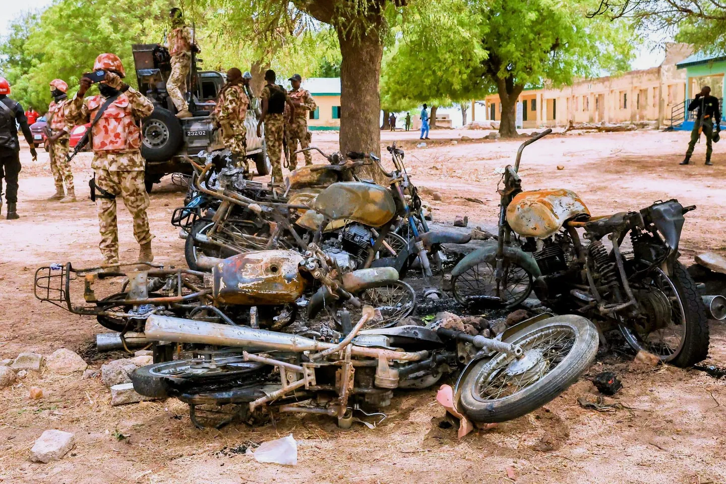 Nigerian military claims it killed dozens of terrorists in air strikes