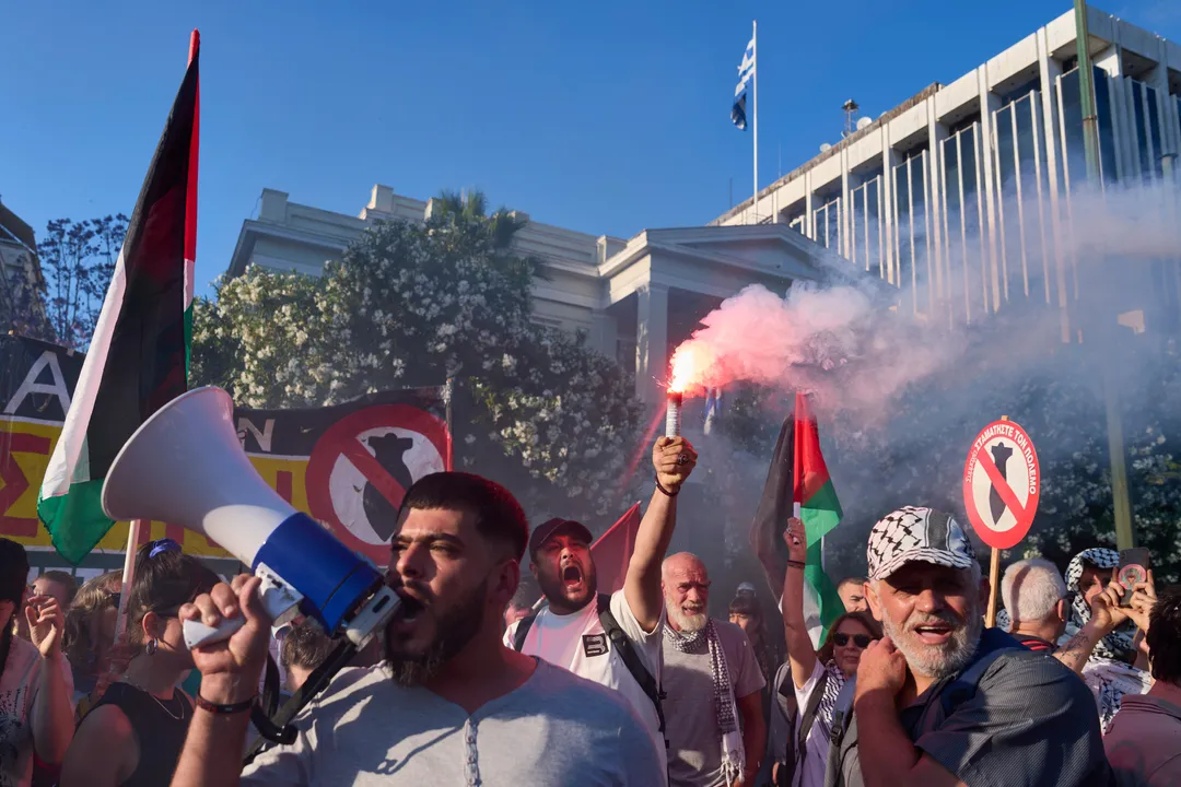 יוון נגד רצח העם: גל מחאות נרחב דורש להטיל סנקציות על ישראל