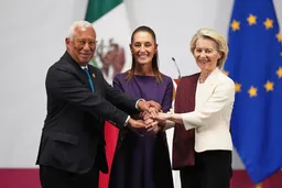 México y la UE inauguran una “nueva era” con un acuerdo para reforzar comercio e inversiones