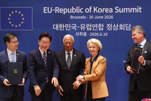EU와 한국, 안보의 상호 연계성 증대 강조하며 협력 심화 다짐