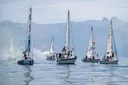 Gaza: une flottille manifeste sur le lac Léman contre le sommet du G7