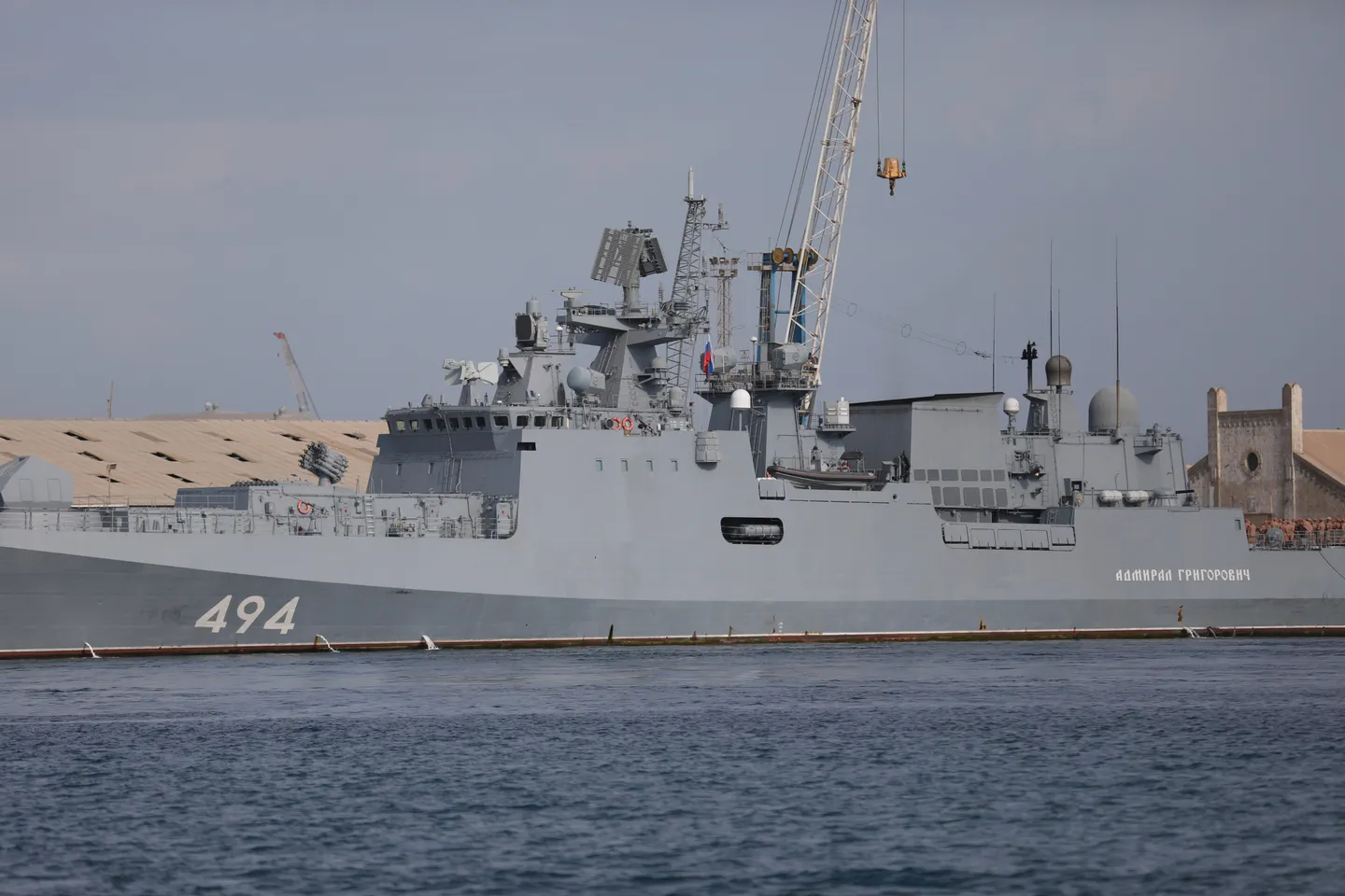 Russisch oorlogsschip voert zeldzame schietoefening uit vlak voor Britse kust