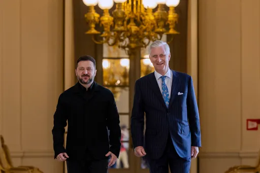 Zelensky in België voor overleg met premier De Wever, Europese leiders en koning Filip