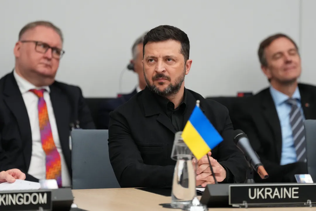 Zelensky ontmoet EU-leiders tijdens top van de Europese Raad in Brussel