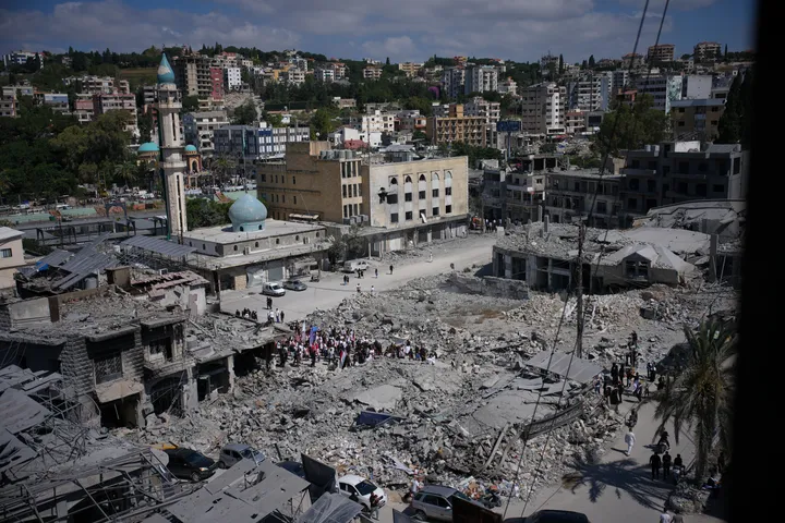Israeli troops demolish homes and shell towns in southern Lebanon amid US-mediated talks