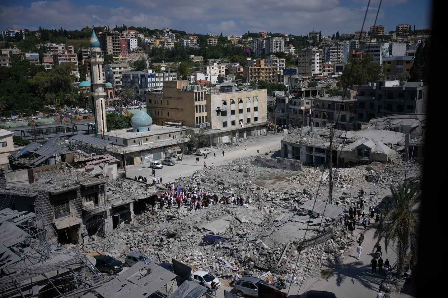 Israeli troops demolish homes and shell towns in southern Lebanon amid US-mediated talks