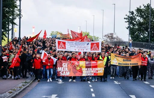 Bundesweiter Protest gegen Jobabbau in Autoindustrie