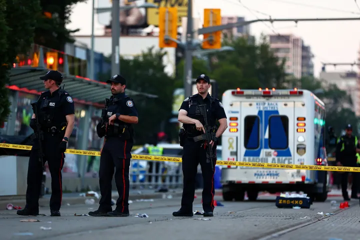 Two killed, three injured in shooting near Toronto street festival