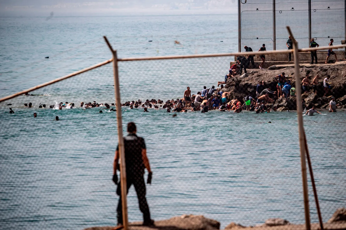 Spain lambasts Italy's call for its suspension from Schengen zone as migrants flood Ceuta enclave
