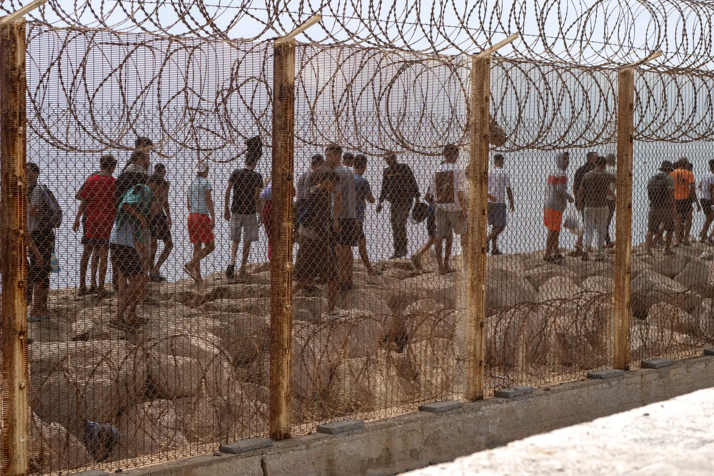 Morocco beefs up security amid calls for mass crossing into Spain’s Ceuta