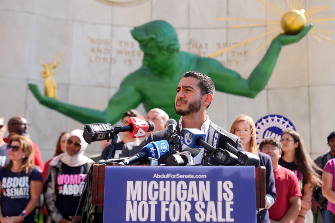 Le démocrate Abdul El-Sayed critique Trump et place le pouvoir d’achat au cœur de sa campagne