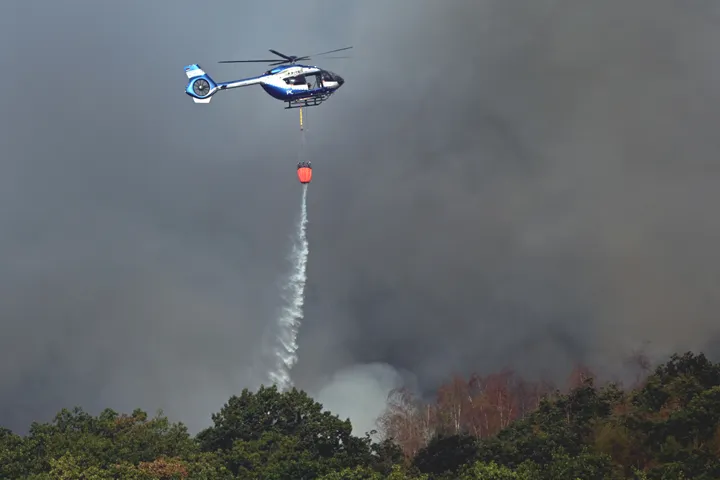 Waldbrand bedroht Hürtgenwald – Was bislang bekannt ist