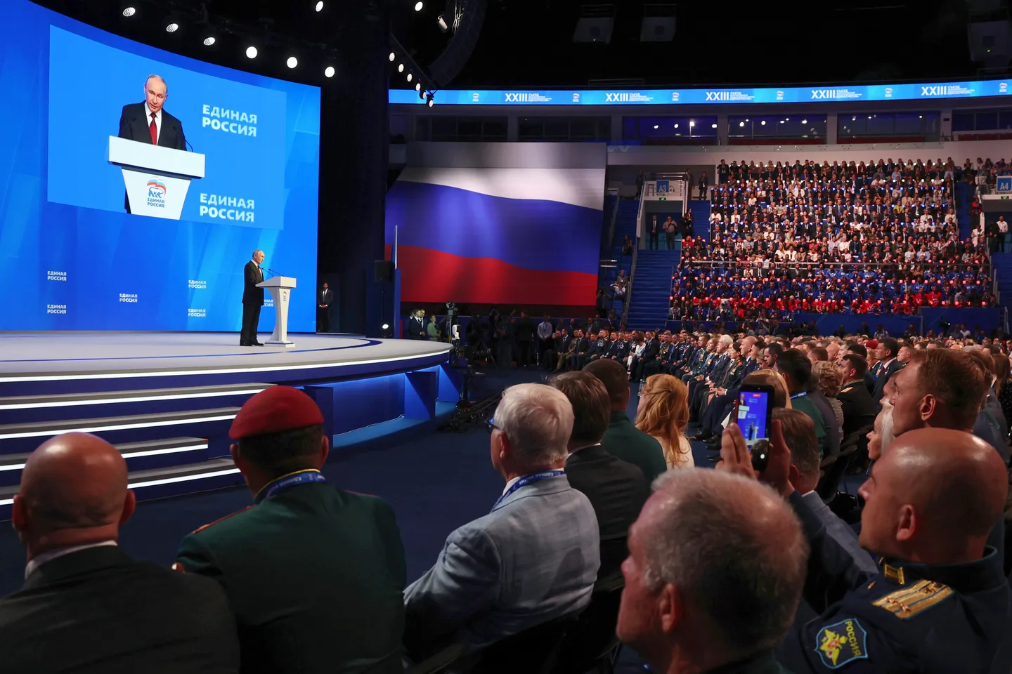 Putin’s United Russia wins record 355 seats in State Duma