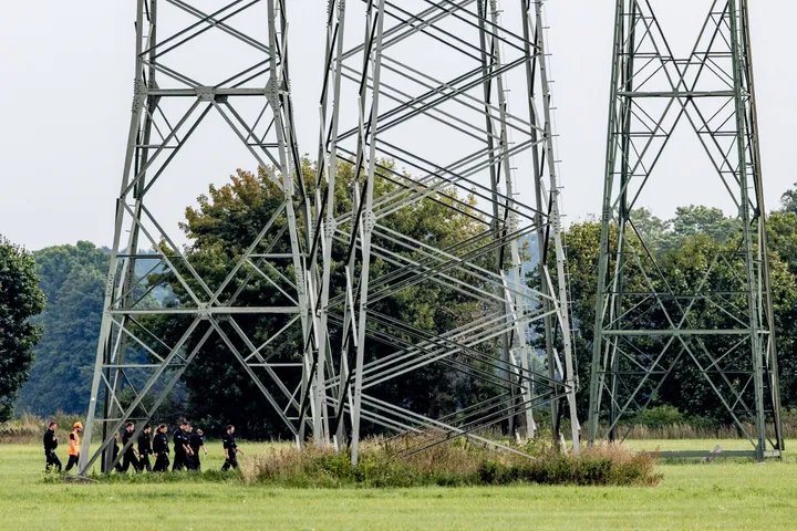 Germany finds more explosives planted along power lines
