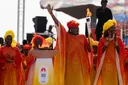 Olympic flame arrives in Senegal for first Olympic games in Africa