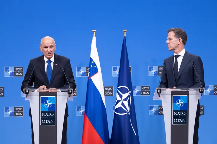 Rutte takon kryeministrin slloven në Bruksel: "Sllovenia, anëtare e besueshme e NATO-s"