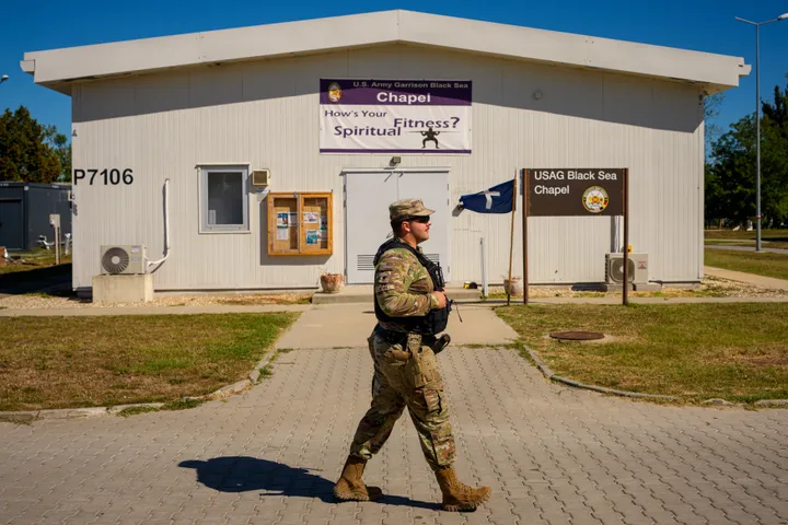Pentagon weighs cutting up to 40,000 US troops from Europe